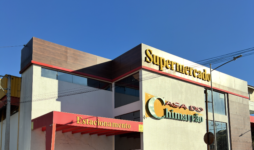 Fachada do Supermercado Casa do Chimarrão