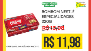 BOMBOM NESTLÉ ESPECIALIDADES 220G
